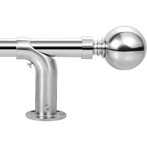 Does Not Apply Darkening Curtain Pole Extendable 120-210cm(48-82\"), Dia 22/25mm Adjustable Blac Does Not Apply Darkening Curtain Pole Extendable 120-210cm(48-82\"), Dia 22/25mm Adjustable Blac