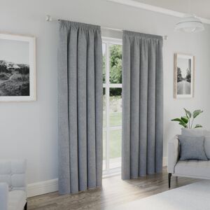 Blackout Lined Pencil Pleat Curtains Enhanced Living Dallas Grey Blackout Lined Pencil Pleat Curtains Enhanced Living Dallas Grey