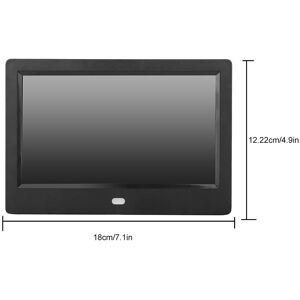 7 Hd Led Screen Digital Photo Frame Alarm Clock Mp3/4 Movie Player Tu 7 Hd Led Screen Digital Photo Frame Alarm Clock Mp3/4 Movie Player Tu