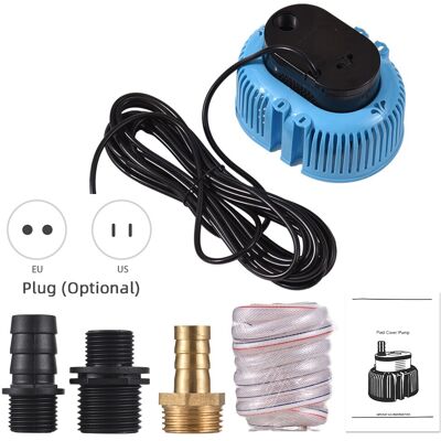 New Pool Cover Pump Above Ground Submersible Sump Pump 75w 2000l/h Swimming New Pool Cover Pump Above Ground Submersible Sump Pump 75w 2000l/h Swimming
