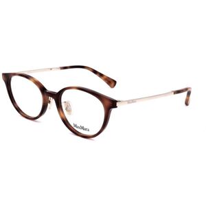 Max Mara Maxmara Mm5091 D 052 Dark Havana 49/18/145 Woman Eyewear Frame Max Mara Maxmara Mm5091 D 052 Dark Havana 49/18/145 Woman Eyewear Frame