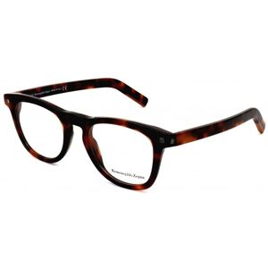 Ermenegildo Zegna Ez5137 Dark Havana 49/21/145 Man Eyewear Frame Ermenegildo Zegna Ez5137 Dark Havana 49/21/145 Man Eyewear Frame