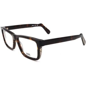 GCDS GD5010 Dark Havana Unisex Eyewear Frames - Eyewear Frames GCDS GD5010 Dark Havana Unisex Eyewear Frames - Eyewear Frames