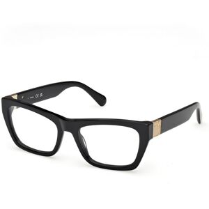 Max&co. Max &co Mo5186 001 Shiny Black 53/18/140 Woman Eyewear Frame Max&co. Max &co Mo5186 001 Shiny Black 53/18/140 Woman Eyewear Frame