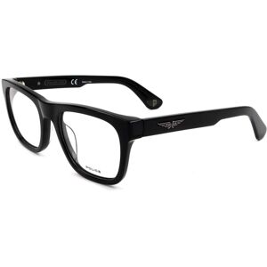 Police Vple37m 0700 Shiny Black 52/20/145 Man Eyewear Frame Police Vple37m 0700 Shiny Black 52/20/145 Man Eyewear Frame