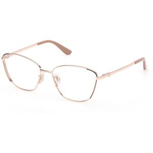 Guess Gu50224 059 Shiny Rose Gold 54/15/140 Woman Eyewear Frame Guess Gu50224 059 Shiny Rose Gold 54/15/140 Woman Eyewear Frame
