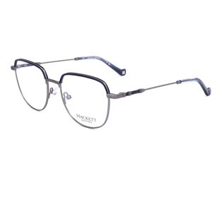 Hackett Gray Full-Rim Round Metal Optical Frames - Men Hackett Gray Full-Rim Round Metal Optical Frames - Men
