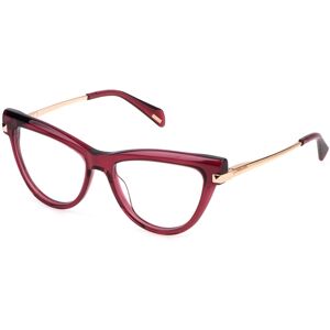 Police Vplp49 06nl Rosso Trasparente Lucido 53/16/140 Woman Eyewear Frame Police Vplp49 06nl Rosso Trasparente Lucido 53/16/140 Woman Eyewear Frame