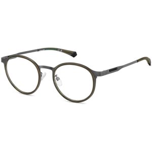 Polaroid Pld D550/g Kj1 Dark Ruthenium 48/19/145 Man Eyewear Frame Polaroid Pld D550/g Kj1 Dark Ruthenium 48/19/145 Man Eyewear Frame