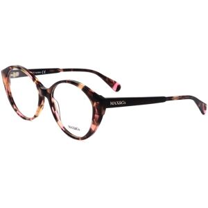 Max&co. Mo5032 055 Coloured Havana 53/16/140 Woman Eyewear Frame Max&co. Mo5032 055 Coloured Havana 53/16/140 Woman Eyewear Frame