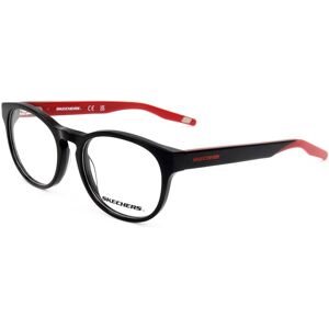 Skechers Se1196 001 Shiny Black 46/16/130 Teen Eyewear Frame Skechers Se1196 001 Shiny Black 46/16/130 Teen Eyewear Frame