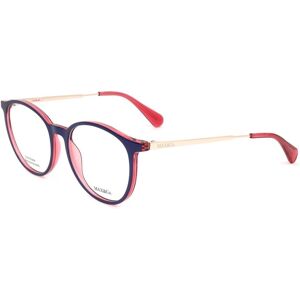 Max&co. Mo5043 092 Blue 52/17/140 Woman Eyewear Frame Max&co. Mo5043 092 Blue 52/17/140 Woman Eyewear Frame