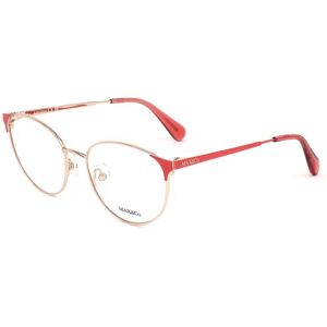 Max&co. Mo5100 028 Shiny Rose Gold 51/17/135 Woman Eyewear Frame Max&co. Mo5100 028 Shiny Rose Gold 51/17/135 Woman Eyewear Frame