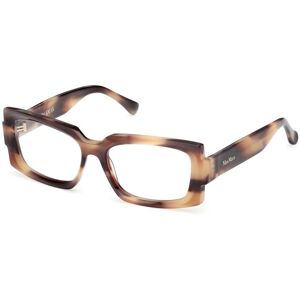 Max Mara Maxmara Mm5189 047 Brown Horn 54/16/135 Woman Eyewear Frame Max Mara Maxmara Mm5189 047 Brown Horn 54/16/135 Woman Eyewear Frame
