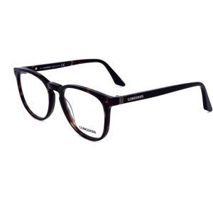 Longines Lg5033 Dark Havana 53/20/145 Unisex Eyewear Frame Longines Lg5033 Dark Havana 53/20/145 Unisex Eyewear Frame