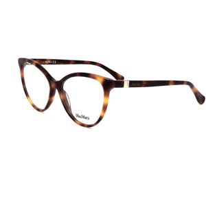 Max Mara Dark Havana Eyewear Frames - Cat Eye Full-Rim Women Max Mara Dark Havana Eyewear Frames - Cat Eye Full-Rim Women