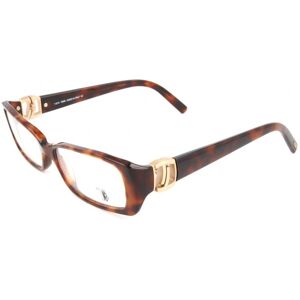 Tod'S Tod S To5016 Dark Havana 54/14/130 Woman Eyewear Frame Tod'S Tod S To5016 Dark Havana 54/14/130 Woman Eyewear Frame