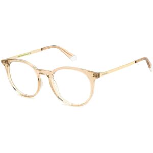 Polaroid PLD D496 Round Beige Unisex Eyewear Frames Polaroid PLD D496 Round Beige Unisex Eyewear Frames