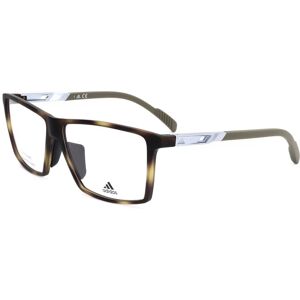 adidas Sport Sp5018 052 Dark Havana 60/13/135 Man Eyewear Frame adidas Sport Sp5018 052 Dark Havana 60/13/135 Man Eyewear Frame