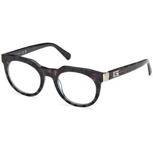 Guess Gu50241 098 Dark Green/avana 49/21/145 Man Eyewear Frame Guess Gu50241 098 Dark Green/avana 49/21/145 Man Eyewear Frame