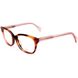 Tommy Hilfiger Th 1439 Pink Havana 51/17/140 Woman Eyewear Frame Tommy Hilfiger Th 1439 Pink Havana 51/17/140 Woman Eyewear Frame