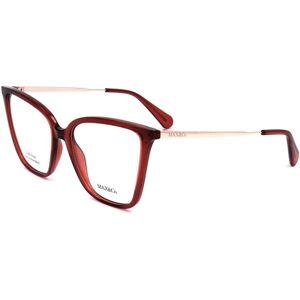 Max&co. Mo5081 069 Shiny Bordeaux 53/16/140 Woman Eyewear Frame Max&co. Mo5081 069 Shiny Bordeaux 53/16/140 Woman Eyewear Frame