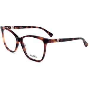 Max Mara Maxmara Mm5017 Dark Havana 53/14/140 Woman Eyewear Frame Max Mara Maxmara Mm5017 Dark Havana 53/14/140 Woman Eyewear Frame