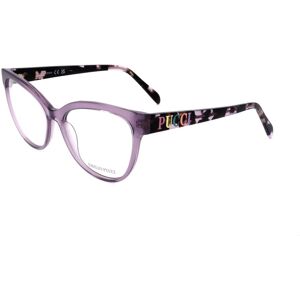 Emilio Pucci Pucci Ep5182 081 Shiny Violet 55/16/140 Woman Eyewear Frame Emilio Pucci Pucci Ep5182 081 Shiny Violet 55/16/140 Woman Eyewear Frame