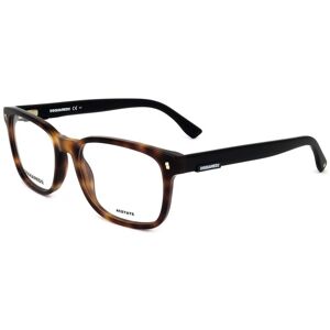 Dsquared2 D2 0008 05l Havana 55/18/145 Man Eyewear Frame Dsquared2 D2 0008 05l Havana 55/18/145 Man Eyewear Frame