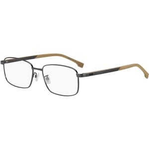 Hugo Boss Boss 1715/f V81 Dark Ruthenium Black 56/17/145 Man Eyewear Frame Hugo Boss Boss 1715/f V81 Dark Ruthenium Black 56/17/145 Man Eyewear Frame
