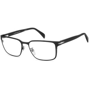 David Beckham Db 1137 124 Matte Black Silver 54/17/145 Man Eyewear Frame David Beckham Db 1137 124 Matte Black Silver 54/17/145 Man Eyewear Frame