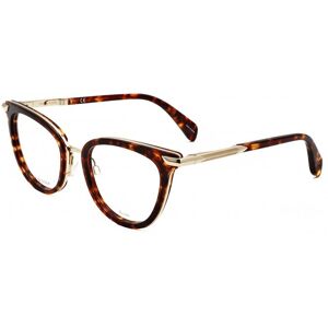 Rag & Bone Rnb3051/g Havana 51/19/135 Woman Eyewear Frame Rag & Bone Rnb3051/g Havana 51/19/135 Woman Eyewear Frame