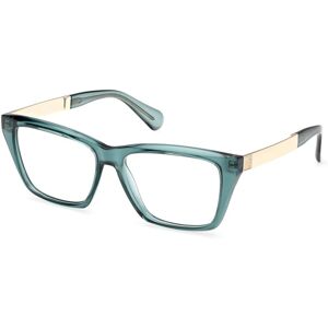 Max&co. Max &co Mo5178 096 Shiny Dark Green 55/15/140 Woman Eyewear Frame Max&co. Max &co Mo5178 096 Shiny Dark Green 55/15/140 Woman Eyewear Frame