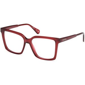 Max&co. Max &co Mo5173 069 Shiny Bordeaux 53/15/140 Woman Eyewear Frame Max&co. Max &co Mo5173 069 Shiny Bordeaux 53/15/140 Woman Eyewear Frame