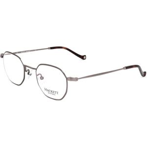Hackett Bespoke Heb245 911 Dark Gun 46/22/145 Man Eyewear Frame Hackett Bespoke Heb245 911 Dark Gun 46/22/145 Man Eyewear Frame