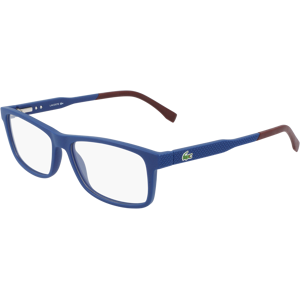 Lacoste L2876 Blue Square Men Eyeglasses - Eyeglasses Lacoste L2876 Blue Square Men Eyeglasses - Eyeglasses