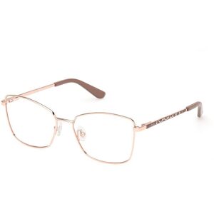 Guess Gu50170 028 Shiny Rose Gold 56/15/145 Woman Eyewear Frame Guess Gu50170 028 Shiny Rose Gold 56/15/145 Woman Eyewear Frame