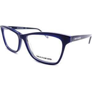 Skechers Glasses Frame Shiny Blue Women'S 52mm Eyeglasses Spectacles Se2184 090 Skechers Glasses Frame Shiny Blue Women'S 52mm Eyeglasses Spectacles Se2184 090