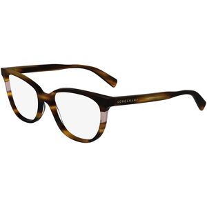 Longchamp Lo2739 N Striped Havana 49/16/140 Woman Eyewear Frame Longchamp Lo2739 N Striped Havana 49/16/140 Woman Eyewear Frame