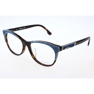 Diesel Dl5155 F Dark Havana 56/16/145 Woman Eyewear Frame Diesel Dl5155 F Dark Havana 56/16/145 Woman Eyewear Frame
