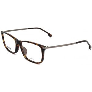 Hugo Boss Boss 1614/f Havana Dark Ruthenium 56/17/145 Man Eyewear Frame Hugo Boss Boss 1614/f Havana Dark Ruthenium 56/17/145 Man Eyewear Frame