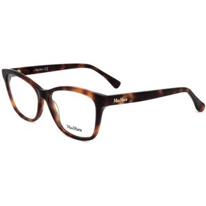 Max Mara Maxmara Mm5032 052 Dark Havana 54/15/140 Woman Eyewear Frame Max Mara Maxmara Mm5032 052 Dark Havana 54/15/140 Woman Eyewear Frame