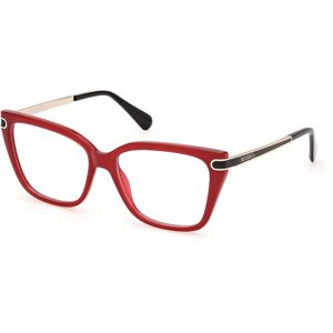 Max&co. Max &co Mo5146 069 Shiny Bordeaux 54/15/140 Woman Eyewear Frame Max&co. Max &co Mo5146 069 Shiny Bordeaux 54/15/140 Woman Eyewear Frame