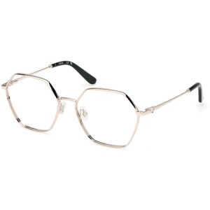 Guess Gu50184 033 Shiny Pale Gold 56/16/140 Woman Eyewear Frame Guess Gu50184 033 Shiny Pale Gold 56/16/140 Woman Eyewear Frame