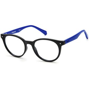 Polaroid Kids Pld D814 D51 Black Blue 45/18/130 Junior Eyewear Frame Polaroid Kids Pld D814 D51 Black Blue 45/18/130 Junior Eyewear Frame