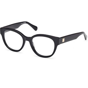 Max&co. Max &co Mo5180 001 Shiny Black 52/18/140 Woman Eyewear Frame Max&co. Max &co Mo5180 001 Shiny Black 52/18/140 Woman Eyewear Frame
