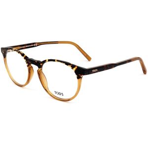Tod'S Tod S To5244 Dark Havana 50/20/145 Man Eyewear Frame Tod'S Tod S To5244 Dark Havana 50/20/145 Man Eyewear Frame