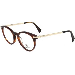 Lanvin Lnv2619 Havana 52/20/145 Man Eyewear Frame Lanvin Lnv2619 Havana 52/20/145 Man Eyewear Frame