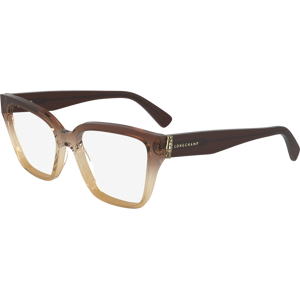 Longchamp Square Brown Acetate Glasses - Eyeglasses Longchamp Square Brown Acetate Glasses - Eyeglasses