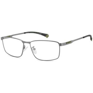 Polaroid Pld D534/g R80 Matte Dark Ruthenium 55/15/145 Man Eyewear Frame Polaroid Pld D534/g R80 Matte Dark Ruthenium 55/15/145 Man Eyewear Frame